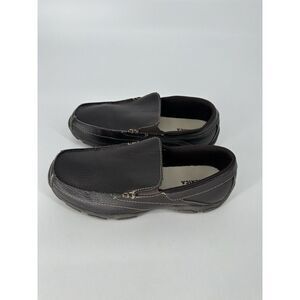 Perry Ellis America Prepp Loafer‎ Brown Leather Fashion Loafers Mens Size 6